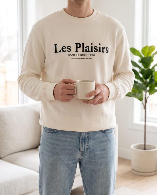 H&M džemperisd “Les Plaisirs” – jauns, bez etiķetes