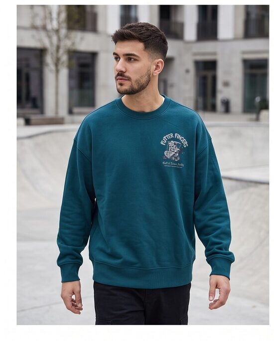 H&M Oversized Fit džemperis “Putter Fingers”